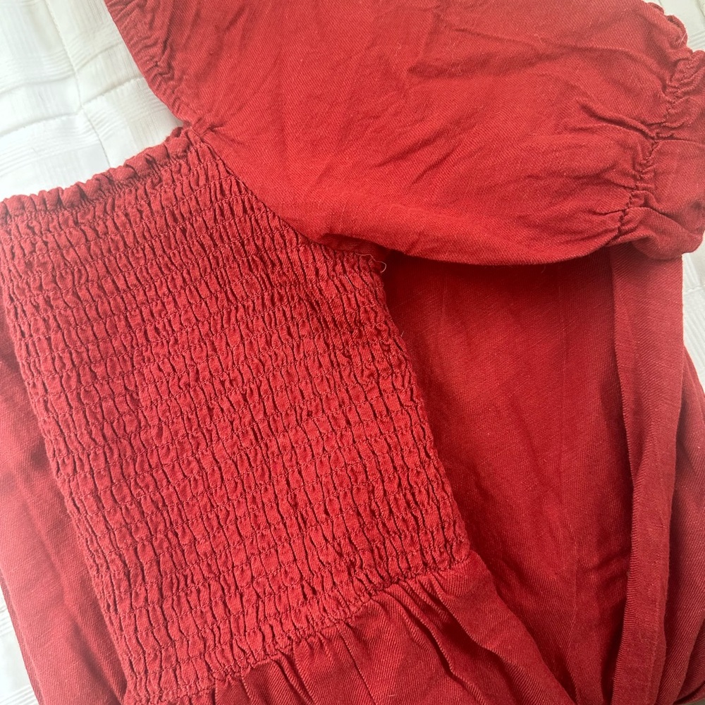 New Look Rust Midi Dress - Picture 6 of 6